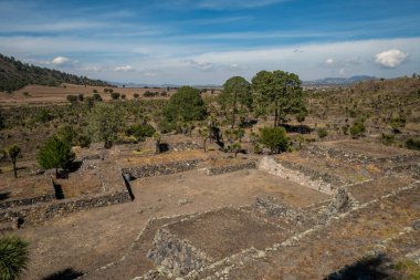 Cantona, Puebla, Meksika - çok az ziyaretçisi olan bir mezoamerikan arkeolojik sitesi