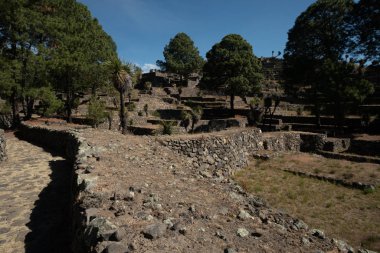 Cantona, Puebla, Meksika - çok az ziyaretçisi olan bir mezoamerikan arkeolojik sitesi