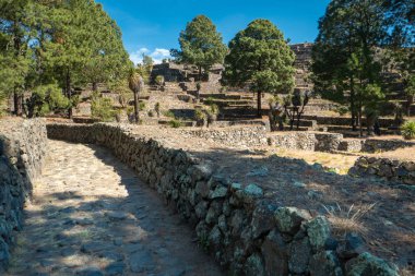 Cantona, Puebla, Meksika - çok az ziyaretçisi olan bir mezoamerikan arkeolojik sitesi