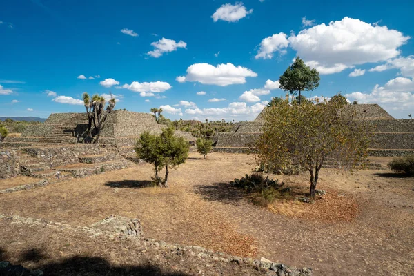 Cantona Puebla México Sitio Arqueológico Mesoamericano Con Pocos Visitantes —  Fotos de Stock