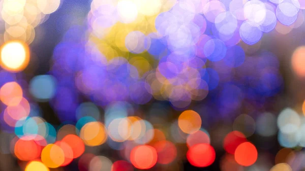 Bulanık şehir gece lambası filtrelenmiş Bokeh soyut arkaplan