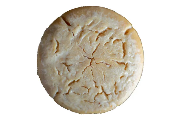 Tereyağlı kurabiyeler beyaz arkaplanı izole et 