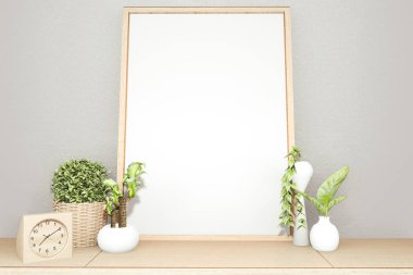 İç poster, kurgu için masa başı ahşap ve beyaz resim sahnesi hazırlıyor. 3B görüntüleme