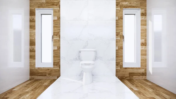 Zen Design Telhas Banheiro Parede Piso Estilo Japonês Renderização — Fotografia de Stock