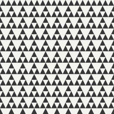 Üçgen ile geometrik çizgi tek renkli soyut hipster seamless modeli. Kağıt ambalaj. Scrapbook kağıt. Döşeme. Vektör çizim. Arka plan. Tasarım, duvar kağıdı için grafik doku.