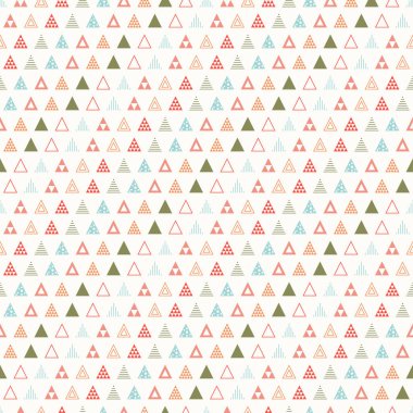 Hipster Dikişsiz desen üçgen ile soyut geometrik çizgi rengi. Kağıt ambalaj. Karalama defteri. Yazdırın. Vektör çizim. Arka plan. Grafik doku tasarım duvar kağıdı için. Kırmızı, mavi, yeşil