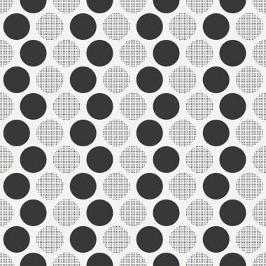 Retro memphis geometrik çizgi kesintisiz desenleri şekillendiriyor. Hippi moda 80-90'lı yılların. Soyut karmakarışık dokular. Siyah ve beyaz. Daire, yuvarlak, nokta. Memphis tarzı için yazdırma, Web sitesi, tasarımı, afişi.