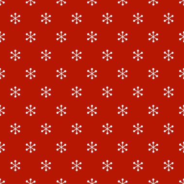 Noel Yılbaşı kar taneleri ile seamless modeli. Tatil arka plan. Kar taneleri. Xmas Kış moda dekorasyon. Festival doku. El vektör çizim çekilmiş. Kar desen. Hediye kağıt ambalaj.