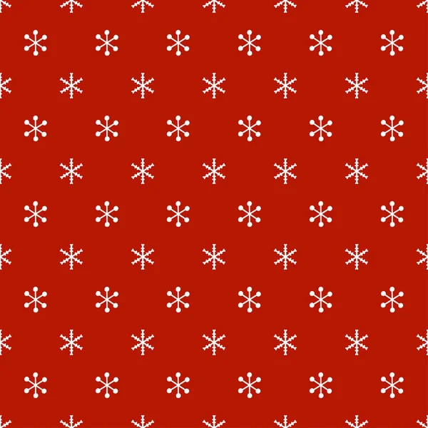 Natal padrão sem costura Ano Novo com flocos de neve. Fundo de férias. Flocos de neve. Xmas inverno decoração da moda. Textura festiva. Ilustração vetorial desenhada à mão. Padrão de neve. Papel presente de embrulho . — Vetor de Stock