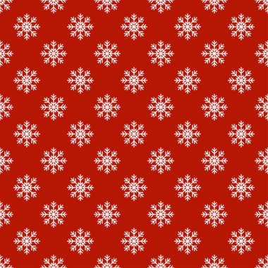 Noel Yılbaşı kar taneleri ile seamless modeli. Tatil arka plan. Kar taneleri. Xmas Kış moda dekorasyon. Festival doku. El vektör çizim çekilmiş. Kar desen. Hediye kağıt ambalaj.