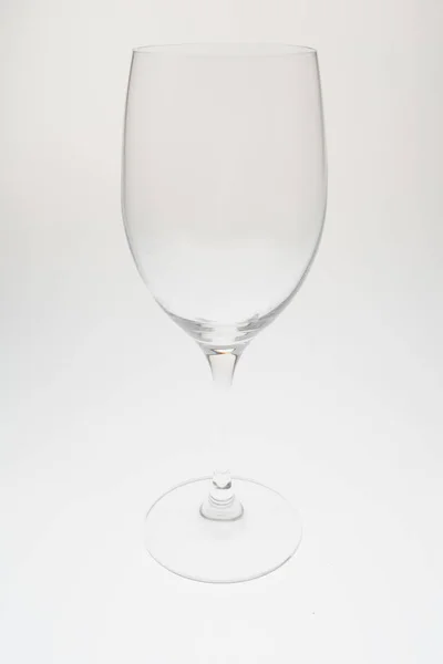 Пустой бокал вина — стоковое фото