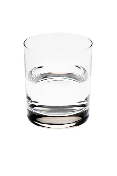 Isolated glass with water — Stock Photo, Image