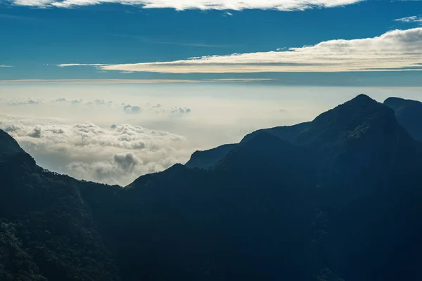 Sri Lanka: Parque Nacional de las Tierras Altas Horton Plains — Foto de Stock