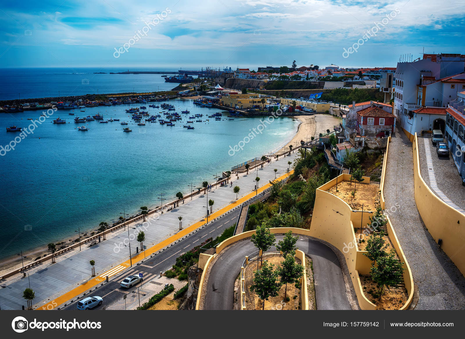 Portugal: the old town of Sines — Stock Photo © Krivis #157759142