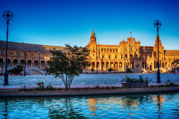 Sevilla, España: Plaza de España, Plaza de España —  Fotos de Stock