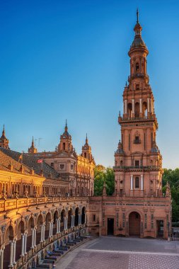 Sevilla, İspanya: Plaza de Espana, İspanya Meydanı