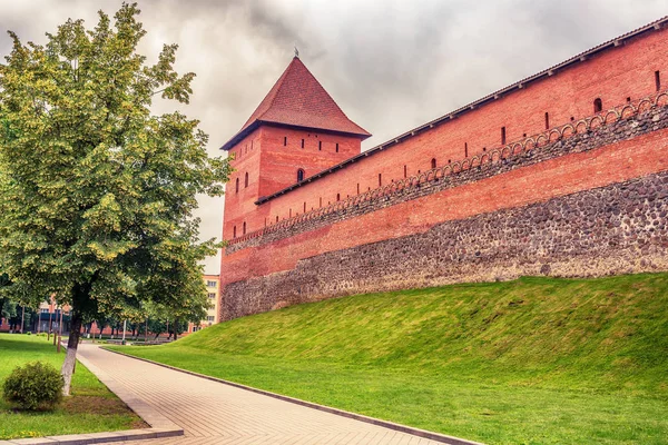Bělorusko: Lida, Lyda hrad — Stock fotografie