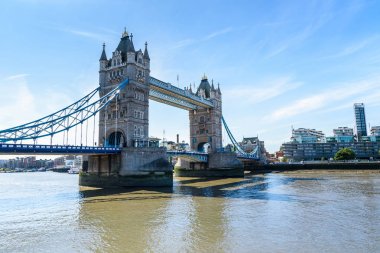 Tower Bridge River Thames, Londra, İngiltere, İngiltere üzerinden