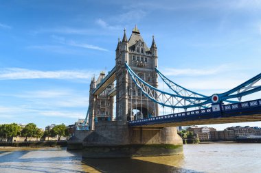 Tower Bridge River Thames, Londra, İngiltere, İngiltere üzerinden