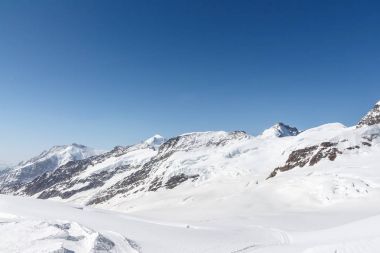 Aletsch Buzulu jungfraujoch, Alpler, İsviçre