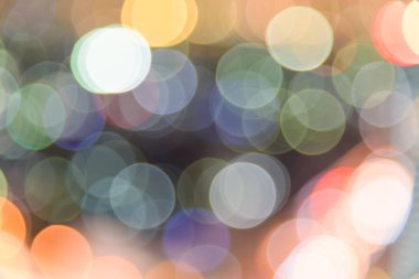 Doğal portakal ve sarı ışık arka plan bulanık