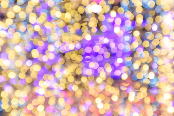 Luz com fundo desfocado bokeh — Fotografia de Stock