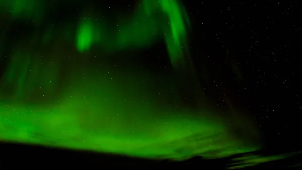 Aurora borealis veya Kuzey ışıkları, Tromso, Norveç — Stok fotoğraf