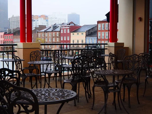 Morning cafe in New Orleans