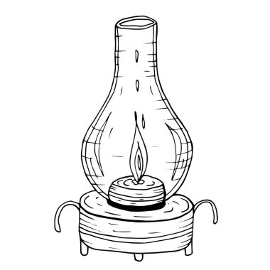 Yılbaşı ve Xmas dekorasyonu için tek el mum çizildi.