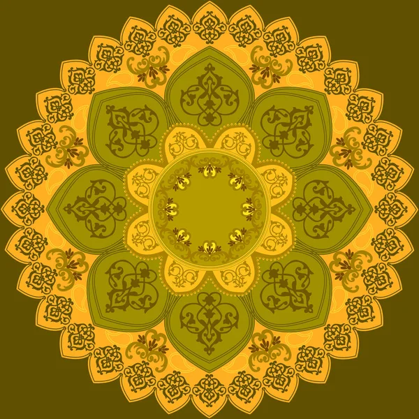         Doğudaki yuvarlak şekillerin kusursuz desenleri.