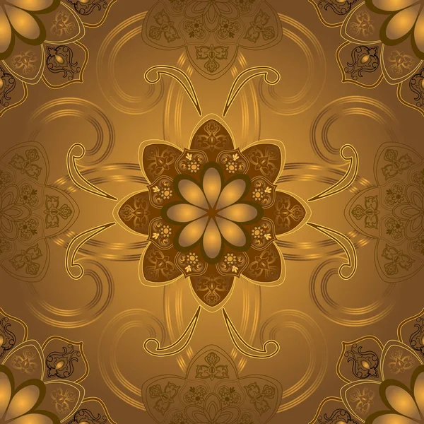  Mandala detaylarıyla güzel dekoratif desen.