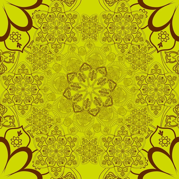         Denizdeki soyut çiçeklerin parlak renkli kombinasyonu