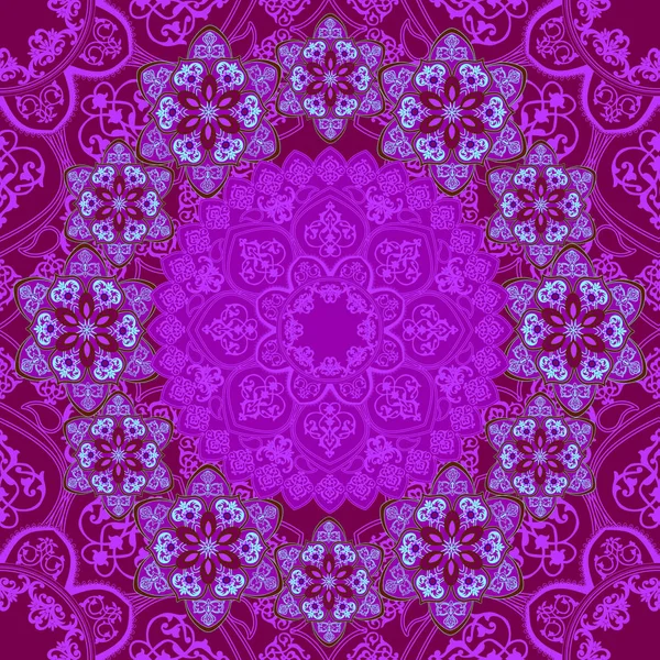         Denizdeki soyut çiçeklerin parlak renkli kombinasyonu