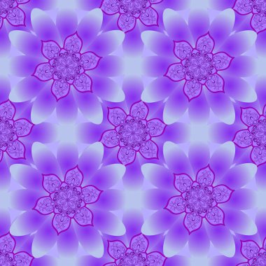     Doğu motifi. Mondala parlak renkli yuvarlak bir süs içinde