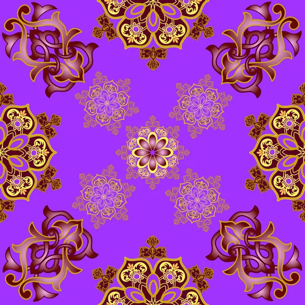 Og112 Ornement mandala traditionnel aux couleurs douces — Image vectorielle