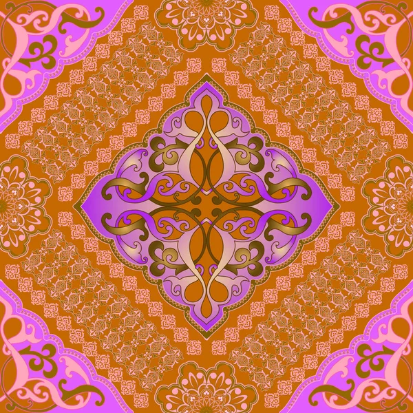   Beautiful seamless pattern for wallpaper on the wall.