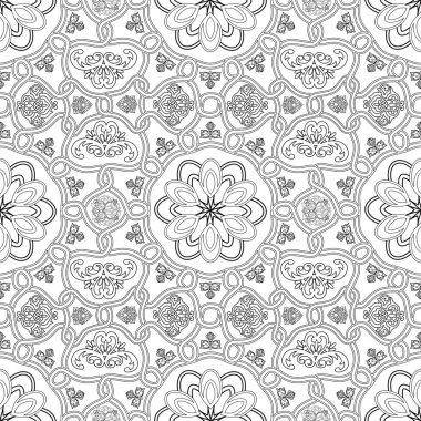       Kusursuz monokrom şablonu.