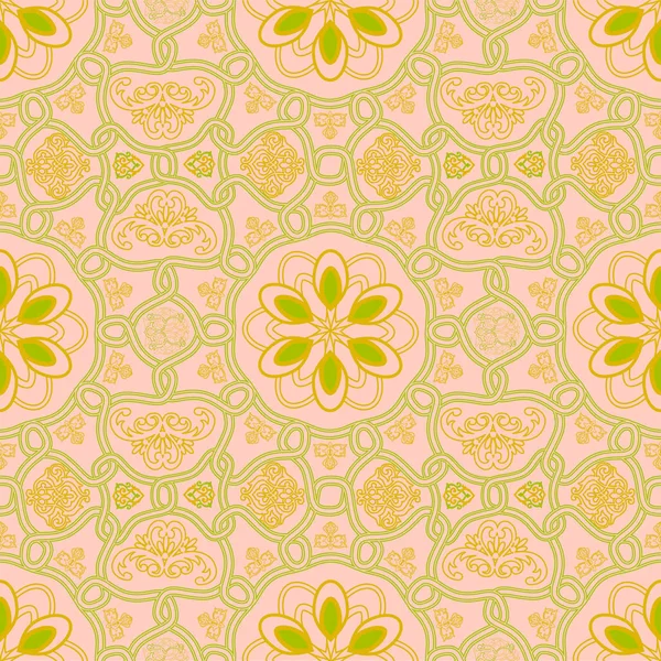   Oriental orna ile mandala ve desenli kusursuz kombinasyon.