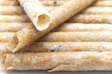 Tong Muan (susamlı çıtır Çin böreği), Tayland tatlılı gofret, Tayland 'da geleneksel bir tatlıdır..