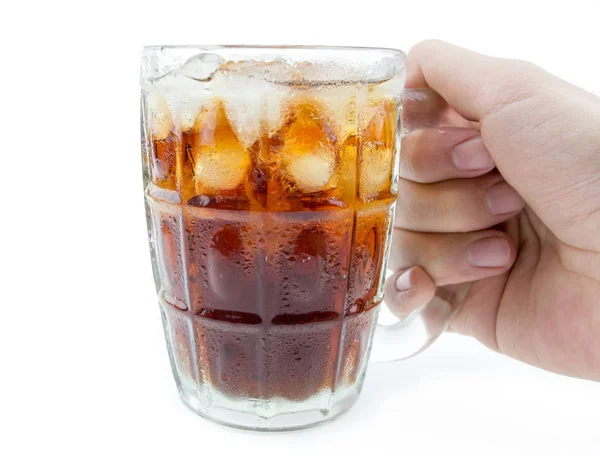 Refreshing Brown Soda — Stock Photo, Image