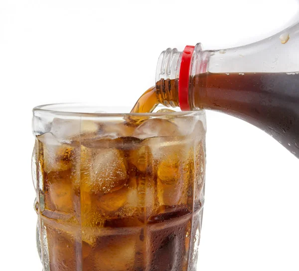 Refreshing Brown Soda — Stock Photo, Image