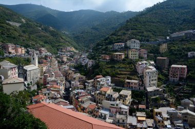 Riomaggiore Şehir Manzaralı