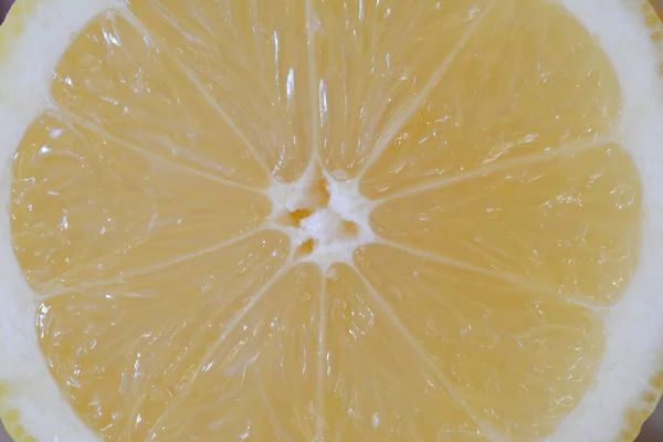Baru kabur lemon closeup — Stok Foto
