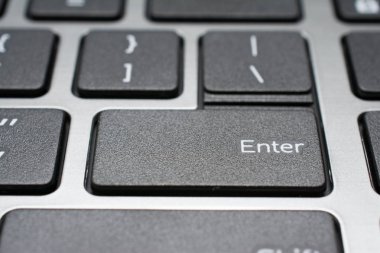 Modern dizüstü klavye portre