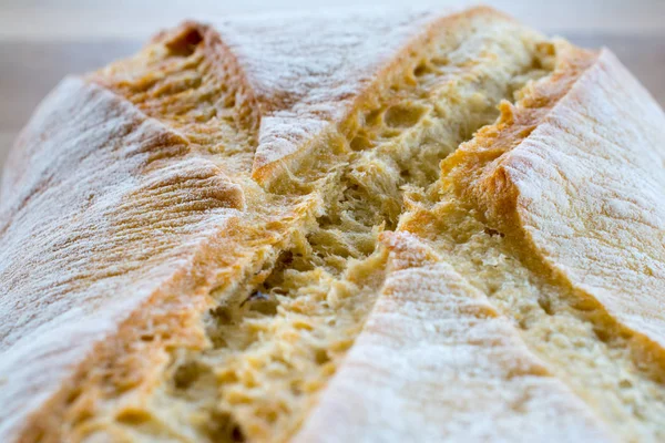 Pane di pane primo piano . — Foto Stock