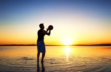 Basketbol oynarken hayal