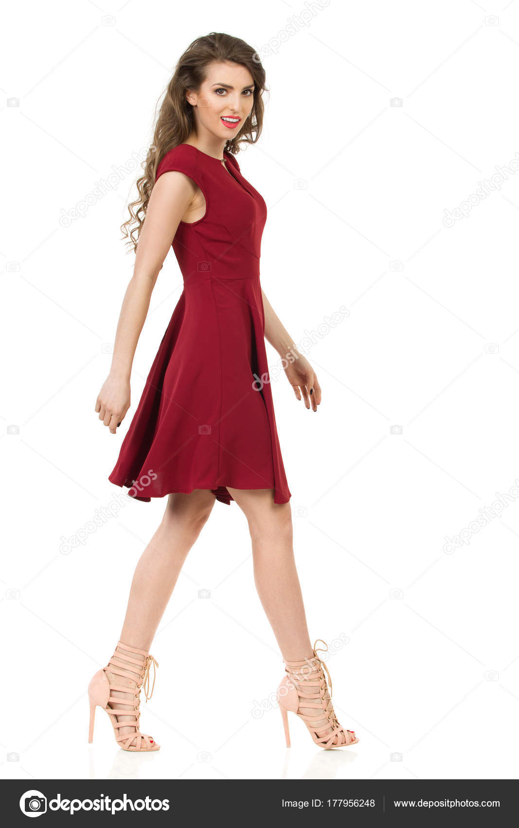 woman in dress