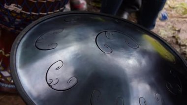 Müzikal Perküsyon Aracı Rav Vast.Hang.Arşiv müzik aletinin analogu ses içerir