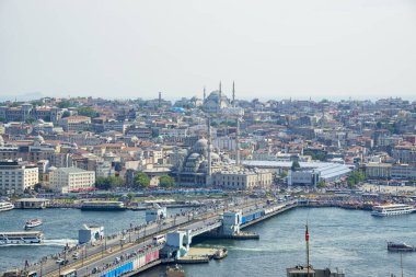 İstanbul şehrinin hava manzarası, hindi