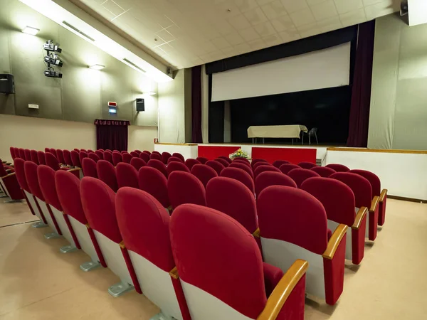 Auditorium hall in a theater — Stock Photo, Image